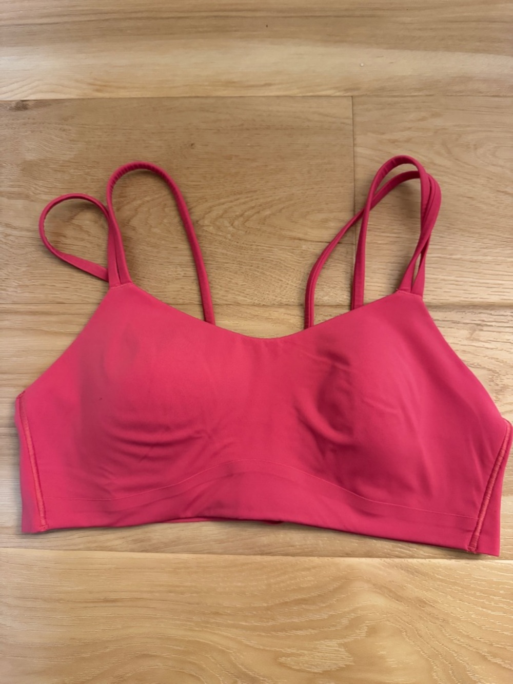 lululemon athletica Pink Double-Strap Sports Bra